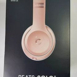Beats Solo 3 Solo3 Wireless On-Ear Bluetooth Headphones Rose Pink