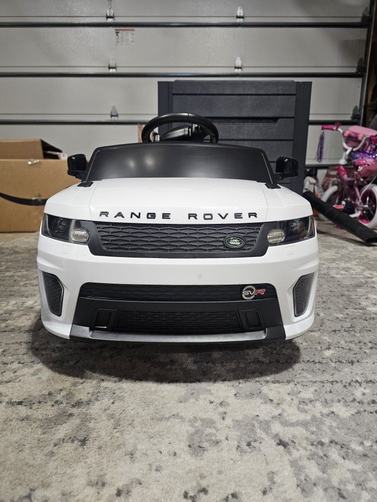 Toddler Range Rover