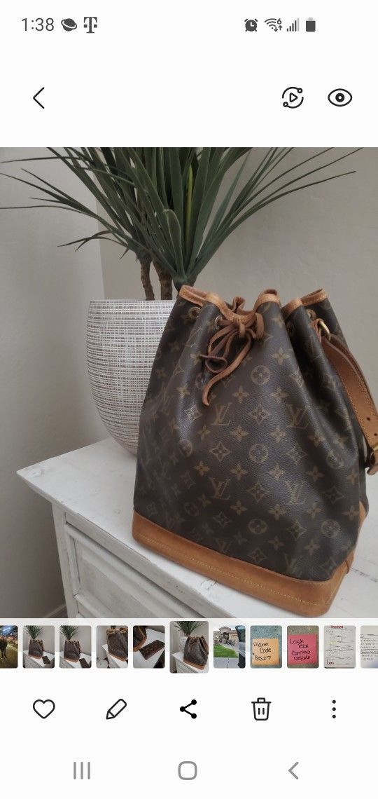 Louis Vuitton Petit Noe Drawstring Bag for Sale in Hillsboro, OR - OfferUp