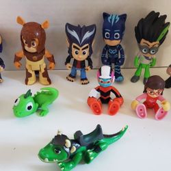 PJ Masks and Friends Action Figures Toy Lot
