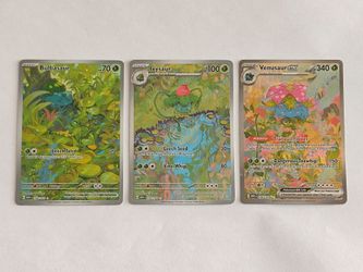 Bulbasaur Evolution Set 151 Pokemon