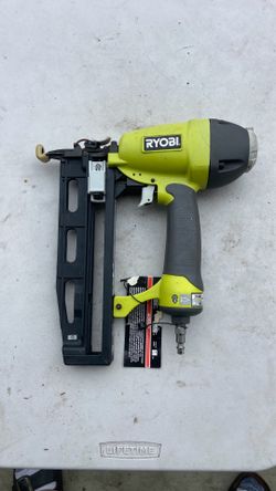 Ryobi finish nailer gun