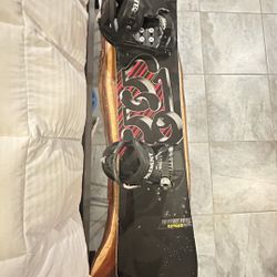 5150 Stoke Wide Series Snowboard WITH Element Bindings  5FT
