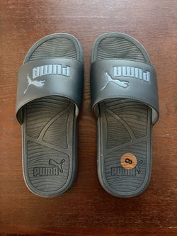 NWOT PUMA Cool Cat 2.0 Slide Mens Blue Casual Sandals Size men’s 8 