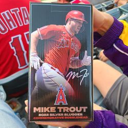 Mike Trout Silver Slugger Bobblehead 