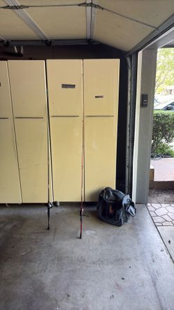 Ugly Stick Pole and Octane Caster fishing poles