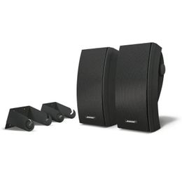 NEW Bose 251 Environmental Speakers Premium Outdoor Pair Black Weather-Resistant