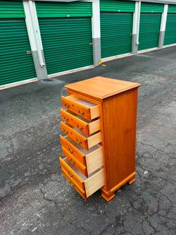 Solid Oak Lingerie Chest – BY Richardson Brothers Company.