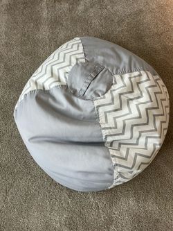Grey bean bag