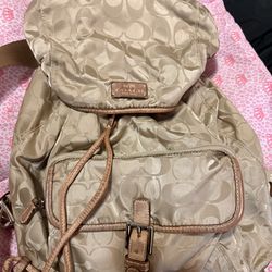Coach backpack