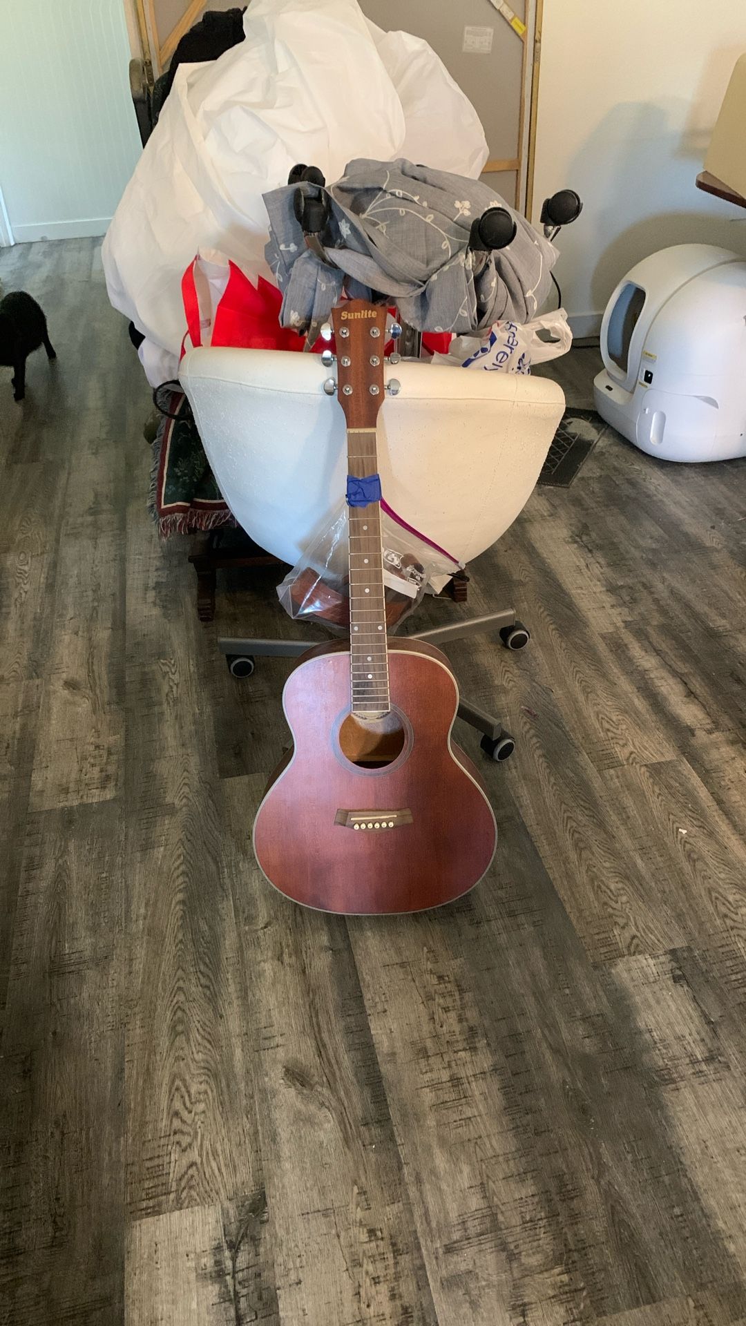 Sunlite Mahogany Third Size Guitar