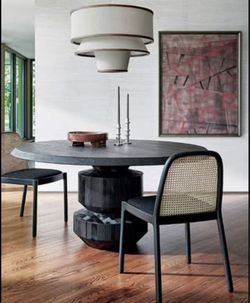 CB2 60" Wood Dining Table