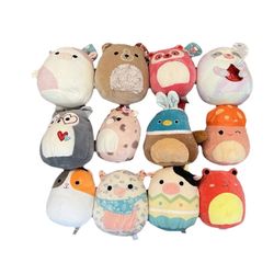 Squishmallow Lot Medium Plush Stuffed Toy Set 12
