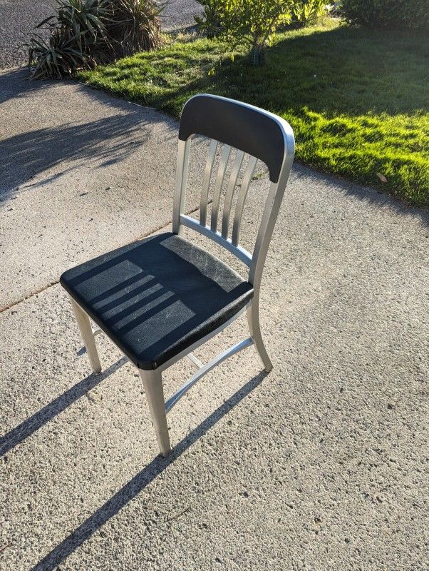 Antique Good Form 1951 steel desk chair