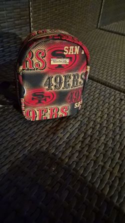 49ers mini crossbody backpack