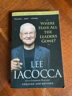 Lee Iacocca New York Times best seller softcover book