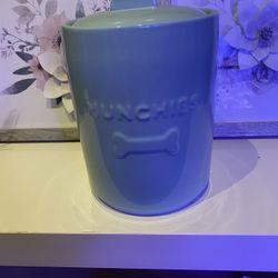 Ceramic Dog Treat Canister