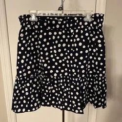 Polka dot skirt
