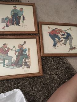 NORMAN ROCKWELL 3pcs COLLECTION
