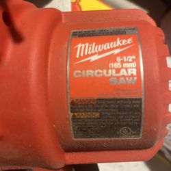 Milwaukee 6 1/2 Circular Saw