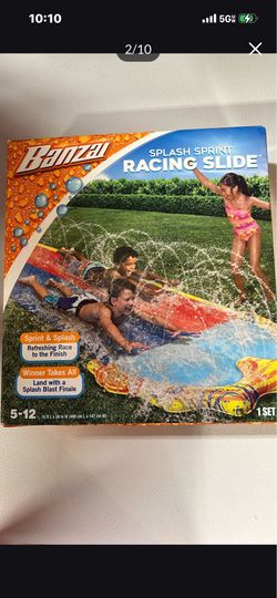 NEW SPLASH SPRINT RACING SLIDE
