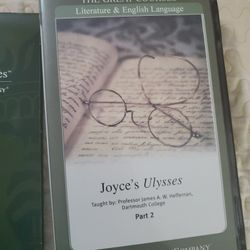 The Great Courses Ulysses James Joyce course Guidebooks Part 1&2