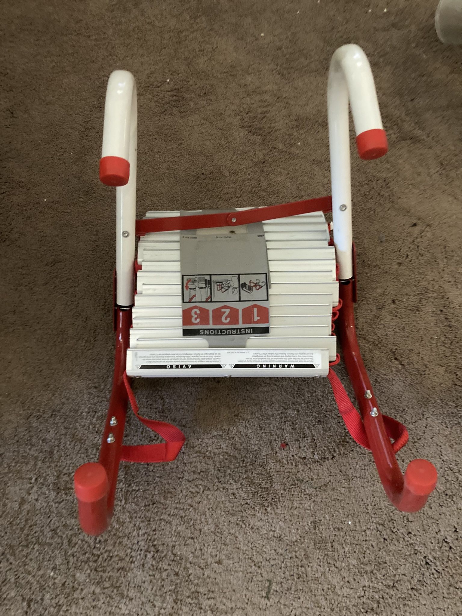 Safety Escape Ladder Three Stories! 