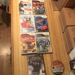 Wii And Ps2 Games