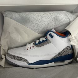 True Blue Jordan 3s