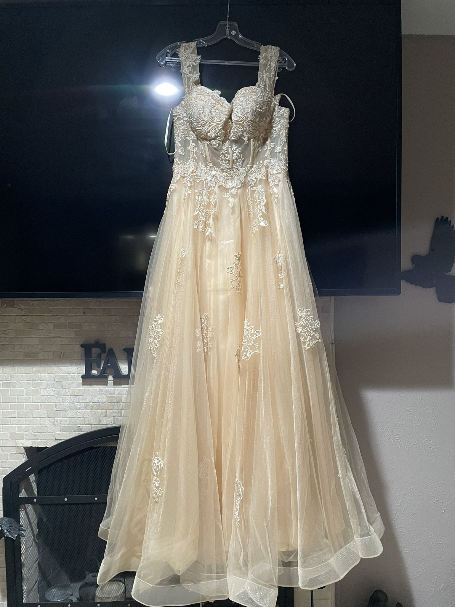 Champagne Gown/ Dress