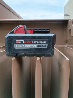 Milwaukee M18 RedLithium High Output XC6.0 Battery