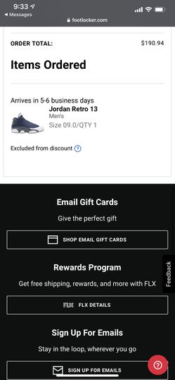 Jordan flint 13 size 9 “anotha one”