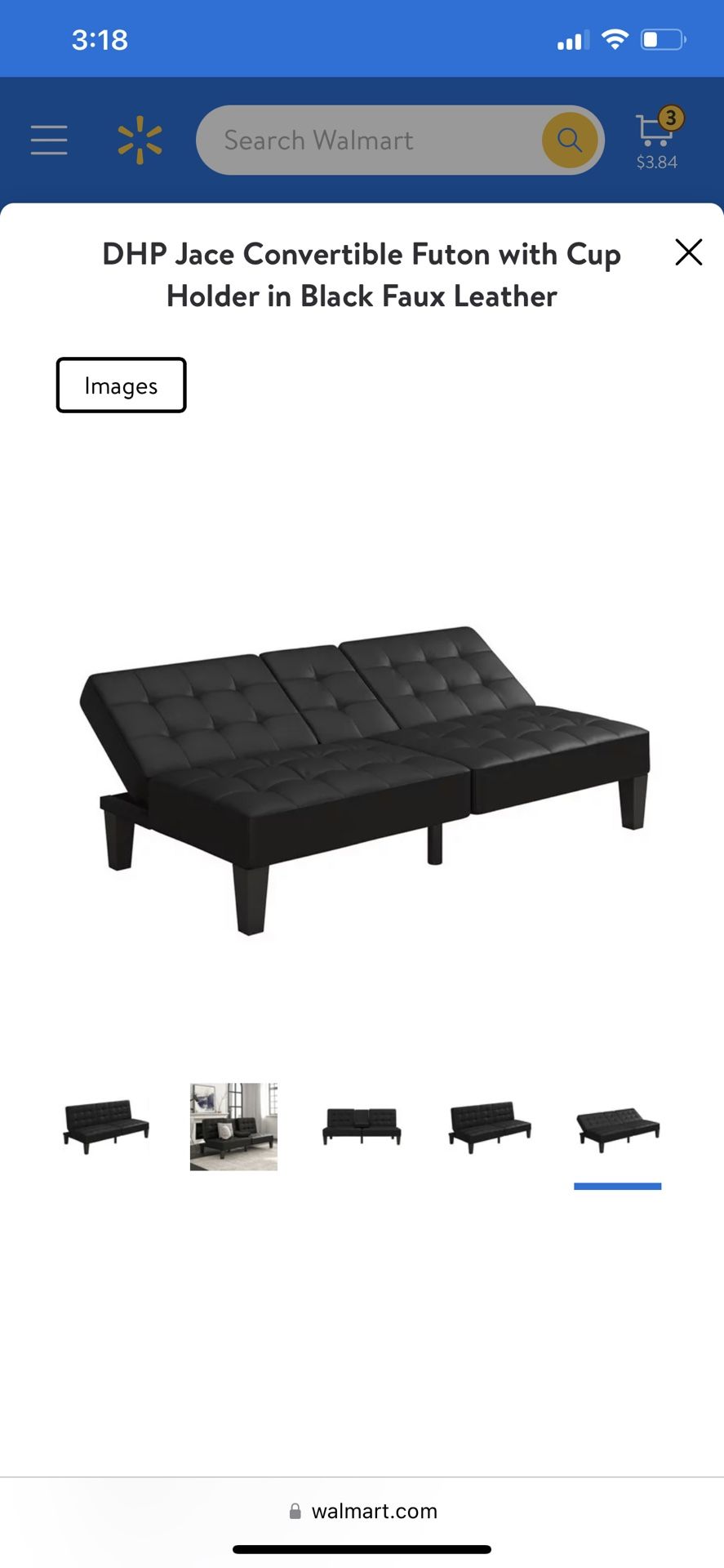 Black Futon