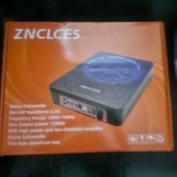 New Subwoofer w/Built In Amplifier 