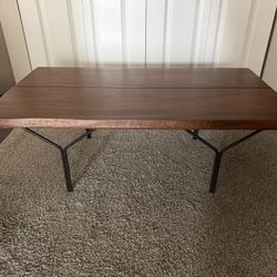 Live Edge Coffee Table, West Elm