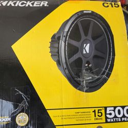 $200 15in Subwoofer & Amp
