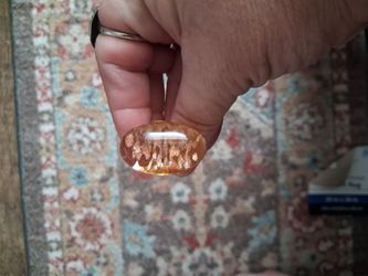 Antique All Glass Ring Beautiful piece