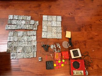 Vtg 1960s Mattel ThingMaker Creepy Crawlers Strange Change 60+ Molds Lot READ