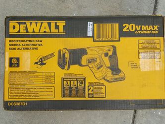 Reciprocating dewalt saw