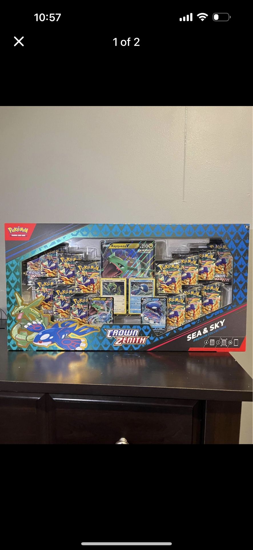 Crown Zenith Sea And Sky Box  Pokemon