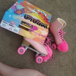 Impala Plaid Rollerskates Sz 9