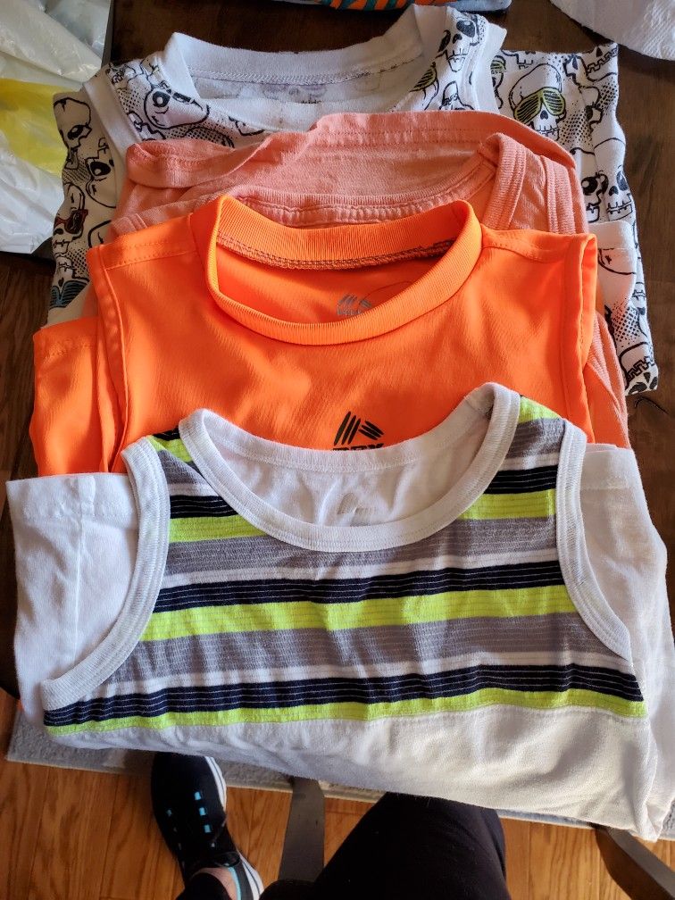 Boys Sleeveless 5 And 6, Each