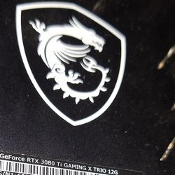 Barely Used Nvidia MSI RTX 3080 Ti 12gb MSI Gaming X Trio-4K/RT Ultra SILENT!
