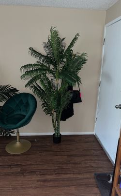 Fake Palm Plant 6.5 Feet Tall