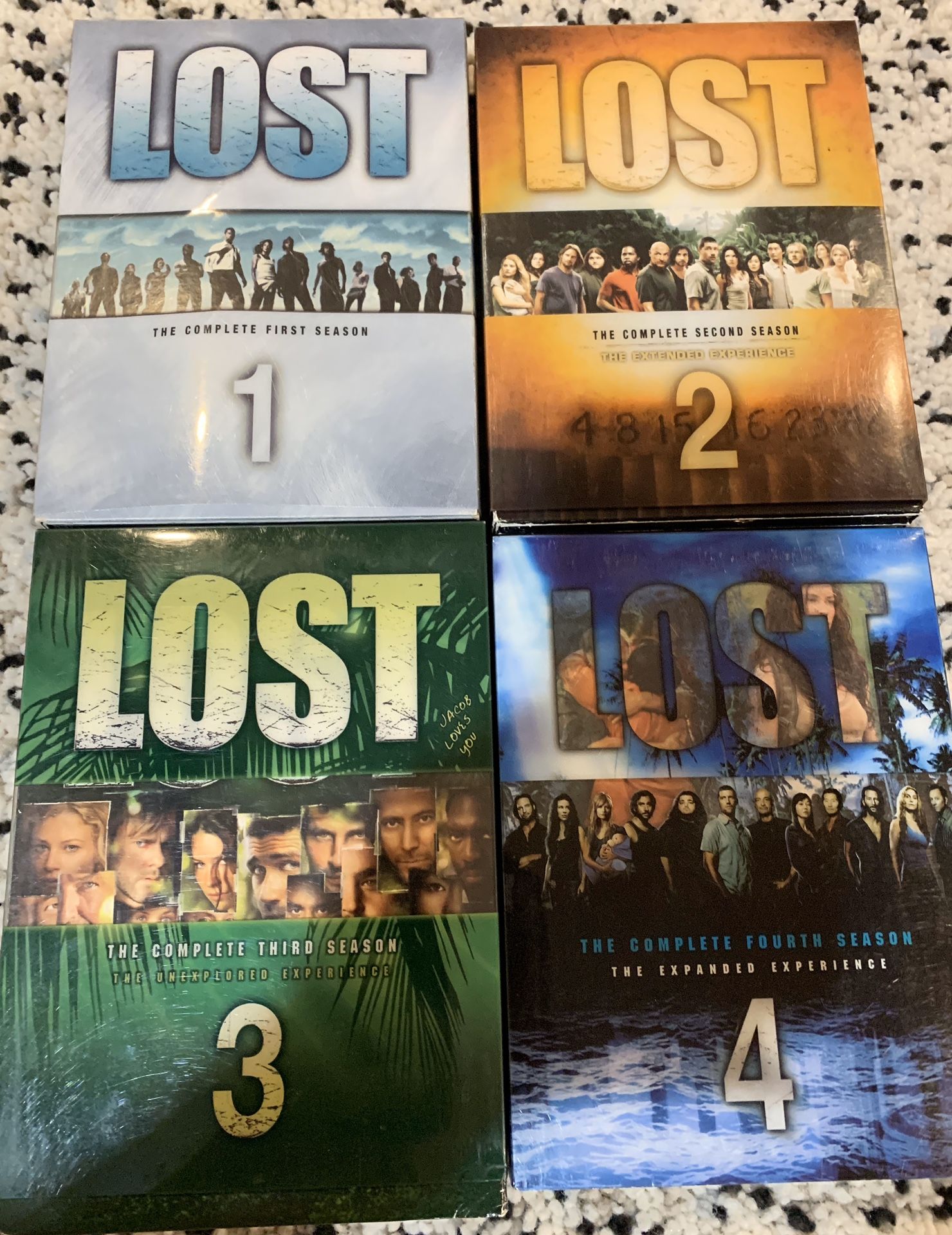 LOST Season 1-4 DVD Series