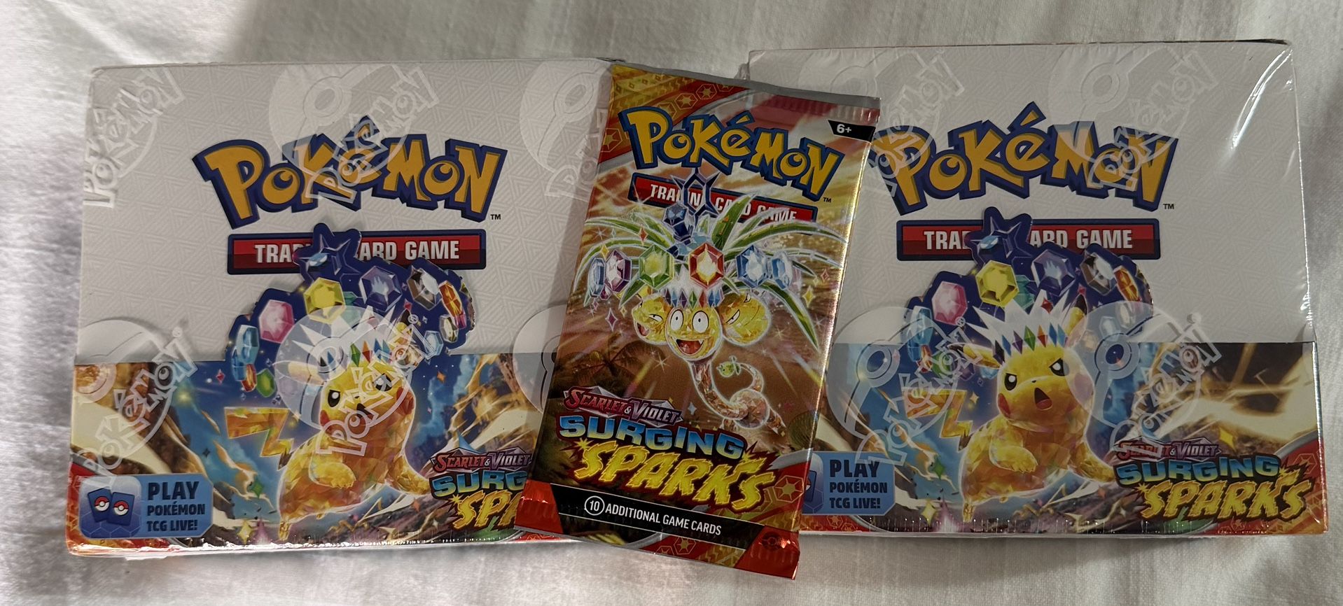 Pokémon Surging Sparks Booster Boxes