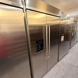 Kitchenaid Refrigerator 48"inch Side By Side 