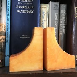 Stone Book Ends 