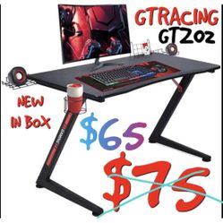 GTRACING GAME DESK NEW