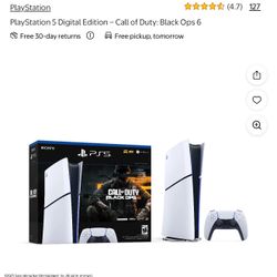 PLAY STATION 5 DIGITAL NEW CALL OF DUTY 6